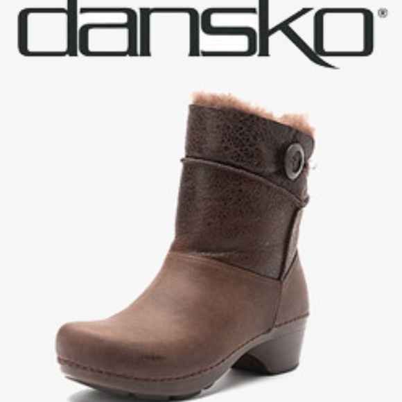 dansko shearling boots